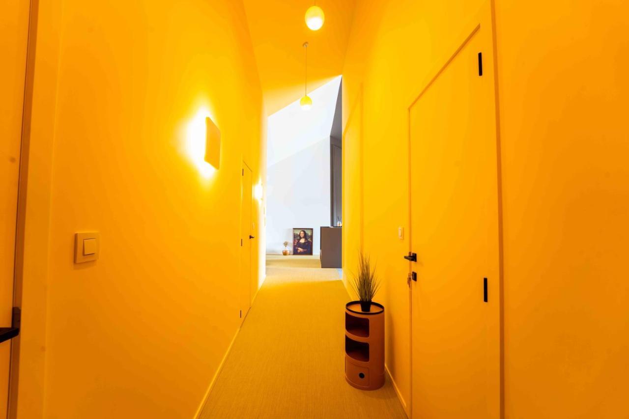 Luxury Penthouse & Terrace - Mons City Center Exteriör bild