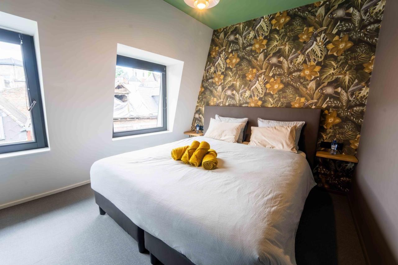 Luxury Penthouse & Terrace - Mons City Center Exteriör bild