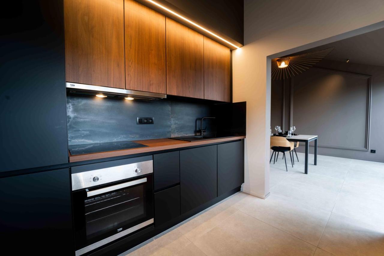 Luxury Penthouse & Terrace - Mons City Center Exteriör bild